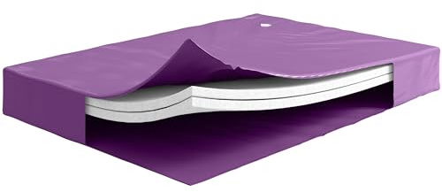 The Bedroom Store Semi-Waveless 60%, Hardside Water Bed Mattress, Contains Two Wave Reducing Fiber Layers, Bladder Corners are Reinforced, 18ml Smooth Vinyl (California King)