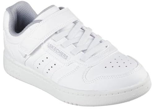 Skechers Quick Street Sneaker für Jungen, weiß, 5 UK