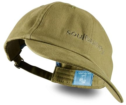 Soulbuddy Dad Cap Herren & Damen – Vintage Baseball Cap im Retro Look – Unisex Basecap – lässiger Sonnenhut – bequemer Sonnenhut – Snapback – One Size