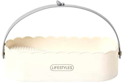 Nettoyant pour pinceaux de maquillage - Boîte de rangement pour pinceaux de maquillage - Nettoyant pour œufs de beauté - Pour femme