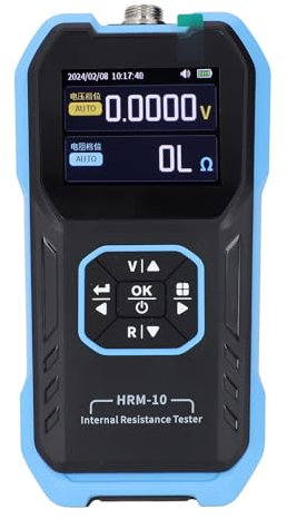 HD Color Screen Battery Voltage Tester Accuracy Analyser, Data Transfer Battery Load Tester For Mobile Phone Battery Internal Resistance Tester For Electric Car Battery Tester