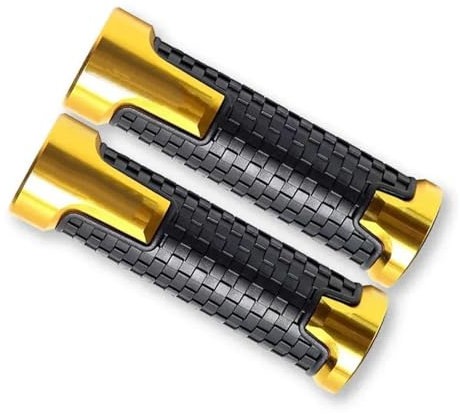 WESTCH Motorrad Griff Für Yamaha MT07 MT-07 MT09 MT-09 MT-10 MT10 MT 07 09 10 22MM Motorrad Aluminium Lenkergriff Griffe Motorrad-Lenkergriffe(Gold)