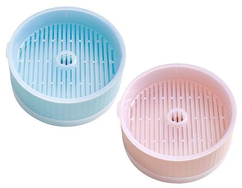 COLLBATH 2pcs Soilless Cat Grass Planter Hydroponic Cat Grass Box Catnip Plant Pot for Household