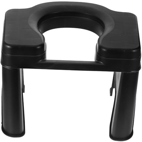 FRCOLOR Toiletten-tritthocker Rutschfester Hocker Wiederverwendbarer Toilettentritthocker Kompakter Und Platzsparender Hocker Für Badezimmertoilette Ergonomisches Design Für Mehr Komfort