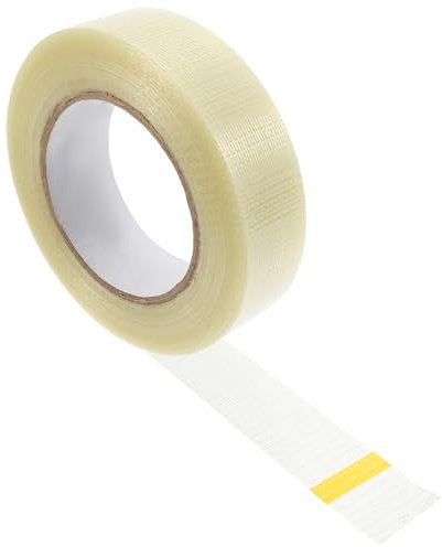 COSMEVIVI Nastro in Fibra Di Vetro Rinforzato Nastro Adesivo Rete Per Imballaggio Resistente All Usura Non Facile Da Rompere Rinforzo Per Pacchi e Scatole