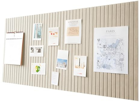 SI SEN 60 * 40cm Grand Tableau D'affichage en Liège Personnalisé, Tableau Photo Pliable avec Ruban Adhésif, Tableau D'affichage Décoratif en Feutre, pour La Décoration Murale