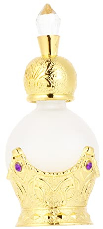 OFFIGAM Botella Cuentagotas Vintage de Vidrio 15ml, Estilo Arabia, para Almacenamiento y Coleccion de Perfumes, Adecuado para Viajes y Regalos
