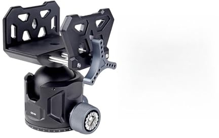 Gimbal Head, Soporte de aluminio for rifle con abrazadera for trípode y rótula(GD-54)