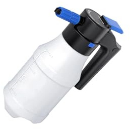 LIXSAZSE 5 Liter Akku Schaumsprüher für die Autowäsche und die Bequeme Gartenbewässerung – robust und leicht. Fassungsvermögen: 1,5 Liter. Elektrischer 1, Schaumsprüher