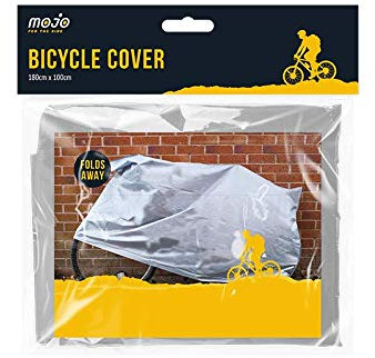 Bargain Gateway Mojo - 180cm x 100cm Fold Away Resistant Waterproof Bicycle Bike Cover