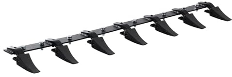 VEVOR Barra Denti per Benna Trattore 60'', Barra a 7 Denti per Caricatore, Trattore Compatto, Capacità di Carico di 4560 libbre, Design Imbullonato da Trasportatore