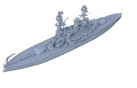 MRY-SFW 1/700 Military Model US Navy BB-37 USS Oklahoma Nevada Class Battleship Navy Kit Naval Base