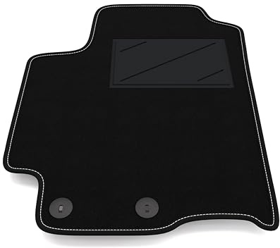 Automatte nur auf der Fahrerseite, 1 Stück, kompatibel mit Kia Stonic 2017-2025 | 1 maßgeschneiderter Teppich