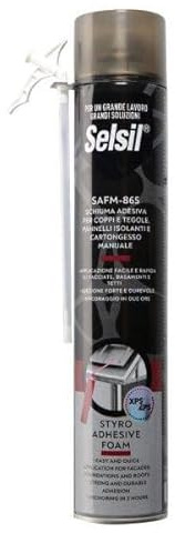 FUTURAZeta - Schiuma Poliuretanica Professionale, 750 ml, Bassa Espansione, con Beccuccio