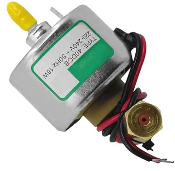 Ölpumpe für Nebelmaschinen 18w 220v, Silbernes Metall Ersatzteil | Portable Bauweise, Einfache Installation, für Bühnenauftritte und Showeinsatz