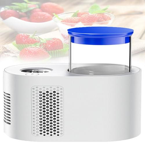 VzxCrue Yoghurt Maker Temp Control,Yoghurt Maker Electric,with Adjustable Time Temp Control Make Trillions Of Live Probiotics,Multi-Function Yogurt Machine for Home Use,White