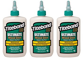 3 x Titebond III Ultimate 237ml Wood Glue Weatherproof Wood ...
