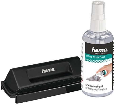Hama 181421 Record Cleaning Kit, Black