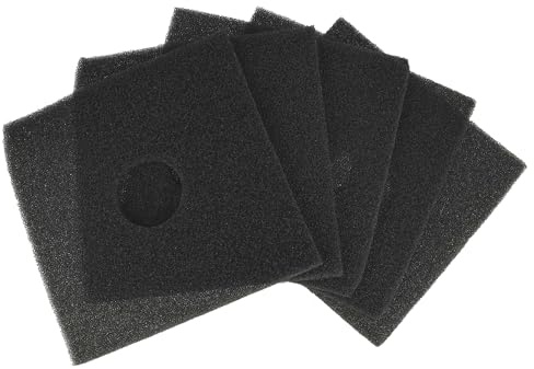 vhbw 5x Luftfilter kompatibel mit Helios ELSN-Serie | ELF-Serie Lüfter, Badlüfter, Ventilator, Lüftungsgerät - Ersatz für Helios 0587