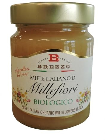 Brezzo Miel Ecológica De Milflores - Origen Italia - 350g