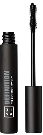 3INA MAKEUP - The Definition Mascara 900 - Schwarz Wimperntusche für Maximale Definition und Extra Länge - Mascara mit Rizinus-Öl - Wimperntusche für Empfindliche Augen - Vegan - Cruelty Free