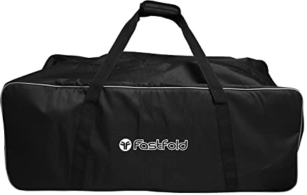 Fast Fold Trolley Bag Schwarz/Silber