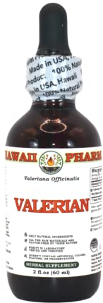 Valerian (Valeriana Officinalis) Dry Root Alcohol-Free Liquid Extract Glycerite 120 ml