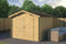 Fonteyn Gartenhaus/Blockhütte Alicia Satteldach 300 x 300 cm Hochdruck-Imprägniert Holzfarbe