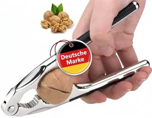 FlYHIGH Premium Nussknacker aus robustem Eisen, ergonomischer Griff, Universal für alle Nüsse, perfekt zur Weihnachtszeit - NEUES 2025 Model