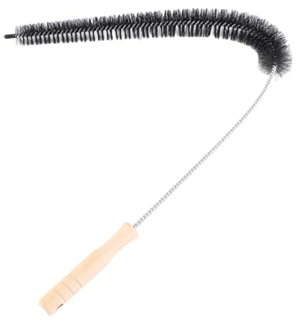 2 Pack Dryer Vent Cleaner Brush, Clothes Dryer Lint Vent Trap Cleaner Brush Long Flexible Brush Coil Brush for Refrigerator, 30 Inch