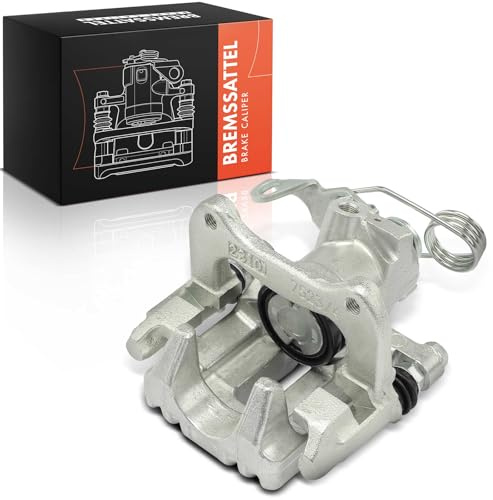 Frankberg Bremssattel Bremszange Hinten Rechts mit Halter 8E0615424 | Lochabstand Halterung 90mm, Aluminium; Kompatibel mit P.a.s.s.a.t Variant 3B5, A6 4B2 4B4, P.a.s.s.a.t Variant 3B6