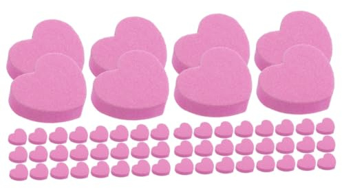 BESTYASH 2 Series Lima De Uñas De Manicura Esponja De Uñas Lima De Clavos Exfoliante Bloque Amortiguador Para Suavizar Las Uñas Bloque De Uñas Bloque De Tampón De Uñas Rosa 50 Piezas*2