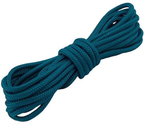 PPM Seil 4mm – 10m, 20m, 30m – 33 Farben – leicht, reißfest, UV-beständig, wetterfest – für DIY, Outdoor, Basteln, Hundeleine, Garten – Polypropylenseil von Ropes and More (Petrol, 30m)