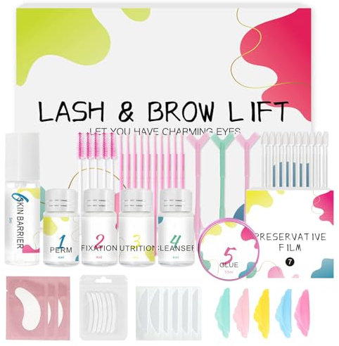 Kit Rehaussement de Cils, 2026 Rehaussement Cils, Professionnel Set Semi-Permanent de Cils à Friser Naturelles Lash Lift Kit, 6-8 Semaines d'Effet, Idéal pour les Salons et à La Maison