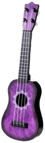 Ukulélé pour Débutants - Jouet Enfant 4 Cordes Petit Instrument Musical,Instrument à Cordes Compact et Léger - Idéal pour la Maison la Maternelle Les Voyages la Salle de Jeux l'École et Les Fêtes