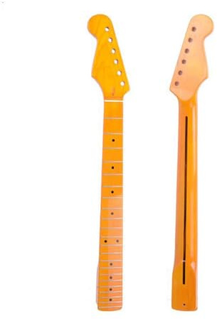 gitarrhals Lönnhandtag Vänster/omvänt Handtag 22-bands Svart Gitarrhals Med Clips