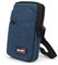 AfitLulu Bolso Bandoleras Hombre de 7 Pulgadas, Pequeño Bolsos Cruzado de 3 Capas, Bolsos Hombre con Correas de Hombro Extraíbles y Ajustables para Senderismo y Deportes (Azul)