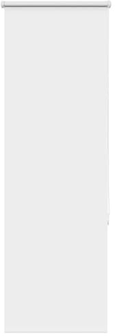 vidaXL Verdunkelungsrollo Weiß 60x175cm Stoffbreite 55,7 cm Polyester, Rollo, Klemmfix, Thermorollo, Verdunklungsrollo, Klemmrollo, Fensterrollo
