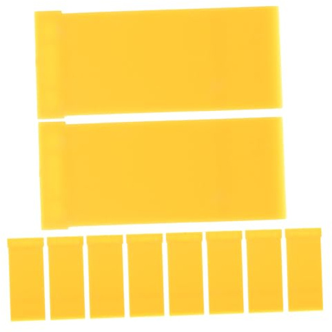 SOPOTUTU Strumenti per Modellismo Multifunzionali Design Ergonomico Kit 10 Pezzi in Plastico Giallo per Apertura e Smontaggio Modelli