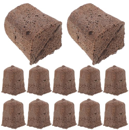 TOYANDONA 40 Pezzi Blocchi di Terriccio per Piante Blocchi di Avviamento per Coltivazione Fuori Suolo Terriccio per Fiori e Ortaggi Forniture per Giardino Blocco Nutritivo per Vivaio