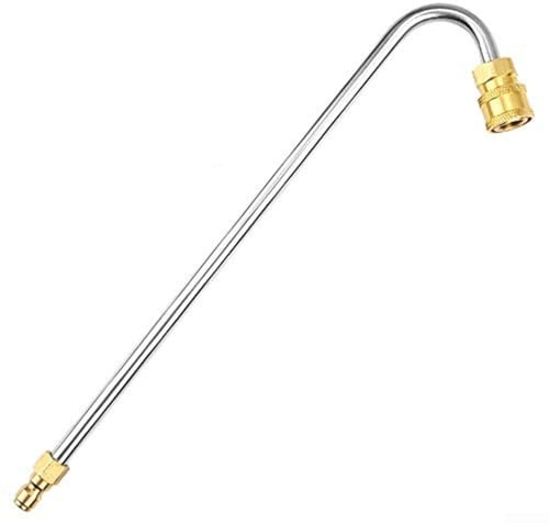 Rallonge de nettoyeur de gouttière, accessoire de nettoyage de gouttière, accessoire pour nettoyage haute pression, connexion rapide pour toit et gouttière