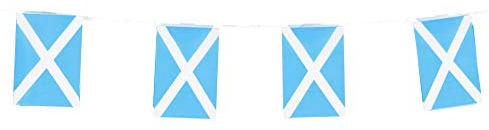 Bandiera della Scozia, piccola bandiera scozzese, decorazioni per sfilate, feste, aule, giardini e festival (Scozia)
