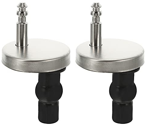 Toilet Seat Replacement Bidet Parts: 2pcs Seat Hinge Replacement Toilet Screws Cover Top Fix Nuts Screws Mount Hardware - Hinge Fixings Nuts