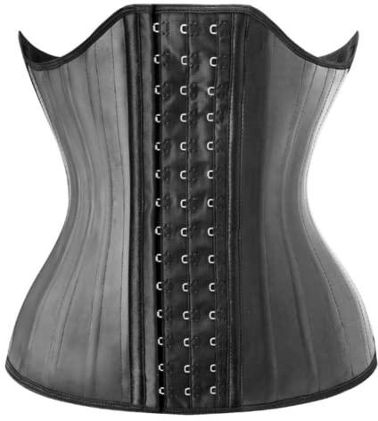 RCBHSD Damen Taillenformer mit Extra Extender Waist Trainer Sport Neoprene Korsett Bauch Weg Bauchweggürtel Unterbrust Latex Korsett für Sport Shaping Training