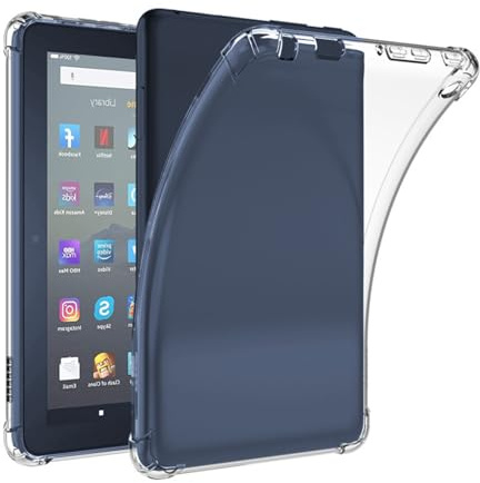 AWAVM Klart fodral för 6 tum Kindle Lite 2019 Release (Kindle 2019/6 tum/K10/J9G29R), lätt tunn silikon skyddande baksida skal stötfångare för Kindle 10:e generationen 2019