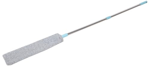 NIYANGLE Plumero Limpiador De Polvo De Huecos Con Mango Largo Antideslizante 127 Cm, Herramienta Reutilizable Para Limpieza Debajo Cama, Muebles y Electrodomésticos, Accesorio Flexible Para Hogar