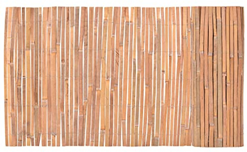 Canisse Brise Vue Bambou, Clôture de Jardin Bordure de Jardin 1000x70 cm