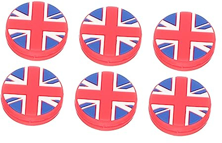 ROMISBABA Smorzatore di Vibrazioni per Racchetta da Tennis in Silicone Set 6 Pezzi Antivibrante Leggero Accessorio Portatile per Migliorare Controllo e Comfort del Giocatore