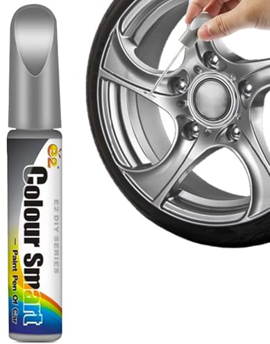 MagiSel Lackstift Auto,Auto Reparatur Lack Auto Pinsel,Lackstifte für Auto Kratzer, Auto-Felgen Kratz Entferner, Autokratzer Reparaturmittel Autolack Reparatur für Autos Reparaturwerkzeug (Silber)