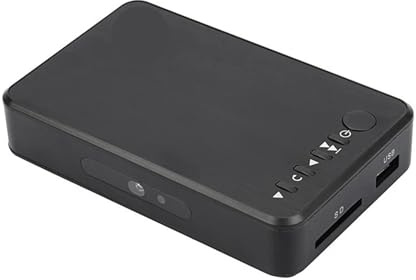 Reproductor Multimedia portátil Full HD, Reproductor de vídeo, Salida 1080P, Disco Duro Externo USB, Reproductor Multimedia Rápido y Conveniente